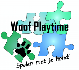 Logo alleen woofplaytime motto uitsnede